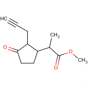 Cyclopentanepropanoic acid, 3-oxo-2-(2-propynyl)-, methyl ester, trans-