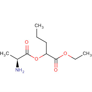 Pentanoic acid, 2-[(2S)-2-amino-1-oxopropoxy]-, ethyl ester, (2S)-