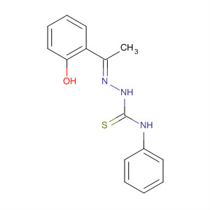 Hydrazinecarbothioamide, 2-[1-(2-hydroxyphenyl)ethylidene]-N-phenyl-,(2E)-