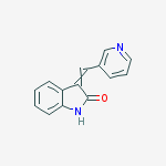 2H-Indol-2-one, 1,3-dihydro-3-(3-pyridinylmethylene)-, (3E)-