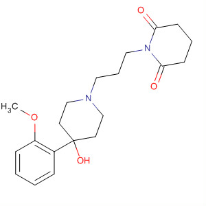 2,6-Piperidinedione,1-[3-[4-hydroxy-4-(2-methoxyphenyl)-1-piperidinyl]propyl]-