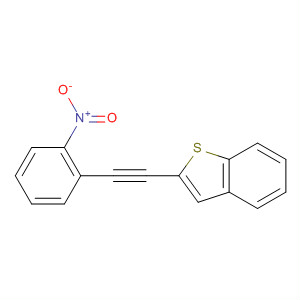 Benzo[b]thiophene, 2-[(nitrophenyl)ethynyl]-