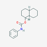 1,2,3,4,4a,5,6,7,8,8a-decahydronaphthalen-1-yl N-phenylcarbamate