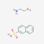 Naphthalene-2-sulphonic acid, compound with 2-aminoethanol (1:1)
