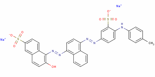 6-hydroxy-5-[[4-[[4-[(4-methylphenyl)amino]-3-sulphophenyl]azo]-1-naphthyl]azo]naphthalene-2-sulphonic acid, sodium salt