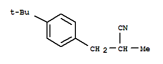 3-(p-tert-butylphenyl)-2-methylpropiononitrile