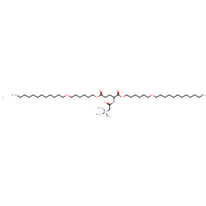 Ethanaminium,2-[[4-[[6-(dodecyloxy)hexyl]oxy]-1-[[[6-(dodecyloxy)hexyl]oxy]carbonyl]-4-oxobutyl]amino]-N,N,N-trimethyl-2-oxo-, iodide