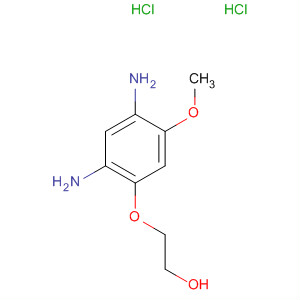 Ethanol, 2-(2,4-diamino-5-methoxyphenoxy)-, dihydrochloride
