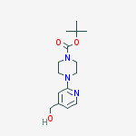 tert-butyl 4-[4-(hydroxymethyl)pyrid-2-yl]piperazine-1-carboxylate
