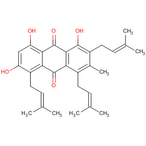 9,10-Anthracenedione,1,6,8-trihydroxy-3-methyl-2,4,5-tris(3-methyl-2-butenyl)-