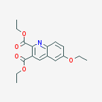 6-ETHOXYQUINOLINE-2,3-DICARBOXYLIC ACID DIETHYL ESTER