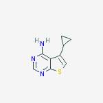 5-cyclopropylthieno[2,3-d]pyrimidin-4-amine