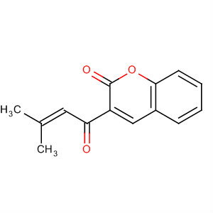 2H-1-Benzopyran-2-one, 3-(3-methyl-1-oxo-2-butenyl)-