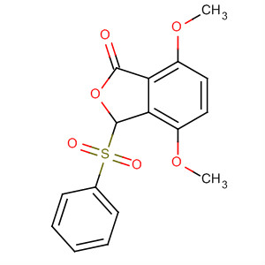 1(3H)-Isobenzofuranone, 4,7-dimethoxy-3-(phenylsulfonyl)-