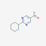 2-CYCLOHEXYL-5-PYRIMIDINECARBALDEHYDE