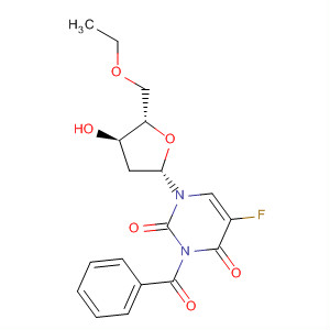 Uridine, 3-benzoyl-2'-deoxy-5'-O-ethyl-5-fluoro-
