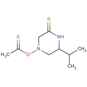 Ethanethioic acid, S-[3,4-dihydro-5-(1-methylethyl)-3-thioxopyrazinyl]ester