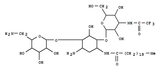 1-eicosanoyl-3-N-(trifluoroacetyl)kanamycin