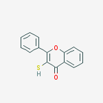 4H-1-BENZOPYRAN-4-ONE,3-MERCAPTO-2-PHENYL-
