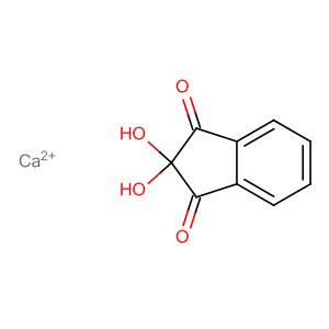 1H-Indene-1,3(2H)-dione, 2,2-dihydroxy-, calcium salt (1:1)
