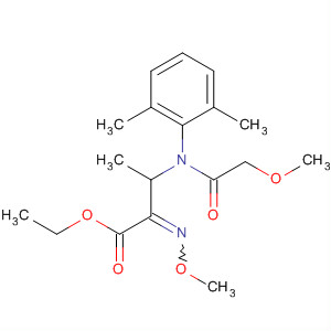 Butanoic acid,3-[(2,6-dimethylphenyl)(methoxyacetyl)amino]-2-(methoxyimino)-, ethylester