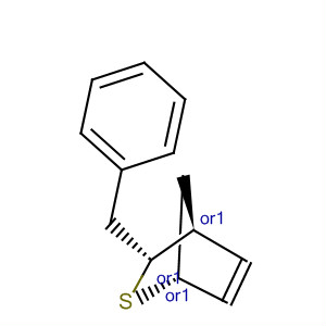2-Thiabicyclo[2.2.1]hept-5-ene, 3-(phenylmethyl)-, (1R,3R,4S)-rel-