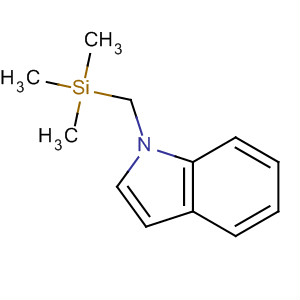 1H-Indole, 1-[(trimethylsilyl)methyl]- molecular structure