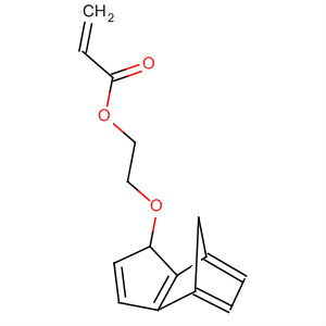 2-Propenoic acid, 2-[(hexahydro-4,7-methano-1H-indenyl)oxy]ethylester molecular structure