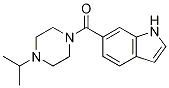 (1H-indol-6-yl)-(4-isopropyl-piperazin-1-yl)-methanone molecular structure