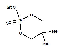 2-ethoxy-5,5-dimethyl-1,3,2-dioxaphosphinane 2-oxide molecular structure
