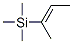 Silane, trimethyl(1-methyl-1-propenyl)-, (E)-