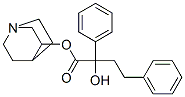 1-azabicyclo[2.2.2]oct-8-yl 2-hydroxy-2,4-diphenyl-butanoate molecular structure