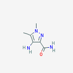 4-amino-1,5-dimethylpyrazole-3-carboxamide