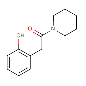 Piperidine, 1-(hydroxyphenylacetyl)- molecular structure