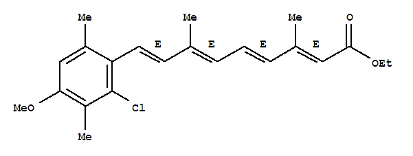 ethyl (2Z,4Z,6Z,8Z)-9-(2-chloro-4-methoxy-3,6-dimethylphenyl)-3,7-dimethylnona-2,4,6,8-tetraenoate
