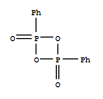 see 1,3,2,4-Dioxadiphosphetane,2,4-diphenyl- ,2,4-dioxide molecular structure