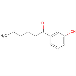 1-Hexanone, 1-(3-hydroxyphenyl)- molecular structure