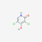 3,5-dichloro-4-hydroxy-1h-pyridin-2-one molecular structure