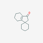 4',5',6',7'-tetrahydrospiro[cyclohexane-1,1'-inden]-3'(2'h)-one molecular structure