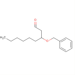 Nonanal, 3-(phenylmethoxy)- molecular structure