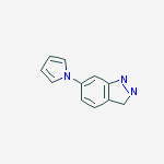 1H-Indazol-6-amine, 4-fluoro-3-iodo- molecular structure
