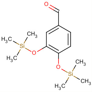 Benzaldehyde, 3,4-bis[(trimethylsilyl)oxy]- molecular structure