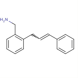 Benzenemethanamine, N-(3-phenyl-2-propenyl)- molecular structure