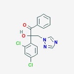 2-(2,4-DICHLOROPHENYL)-2-HYDROXY-1-PHENYL-3-(1H-1,2,4-TRIAZOL-1-YL)-1-PROPANONE