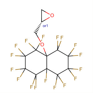 Oxirane,[[(1,1,2,2,3,3,4,4,5,5,6,6,7,7,8,8,8a-heptadecafluorooctahydro-4a(2H)-naphthalenyl)oxy]methyl]-, trans-
