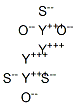 Yttrium oxide sulfide molecular structure