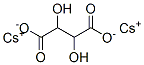 caesium tartrate molecular structure