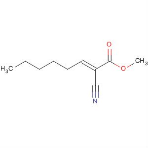 2-Octenoic acid, 2-cyano-, methyl ester, (E)-