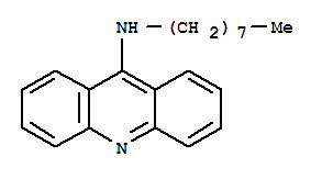 9-Acridinamine, N-octyl- molecular structure