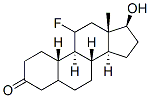 11-fluoro-19-nordihydrotestosterone molecular structure